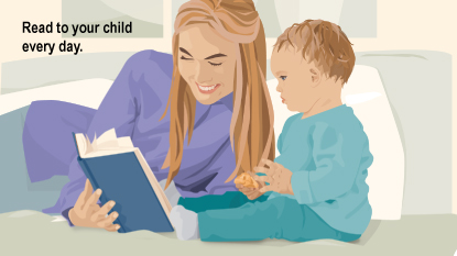 Read to your child every day.